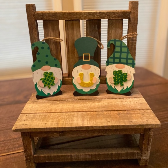 St. Patricks Day Gnome Bundle Of 7, Irish Gnome Decor, Farmhouse Gnome Decor - Picture 14 of 16